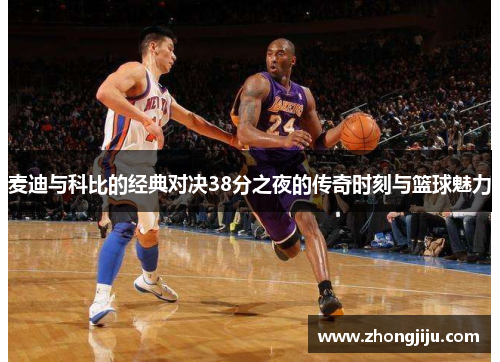 麦迪与科比的经典对决38分之夜的传奇时刻与篮球魅力